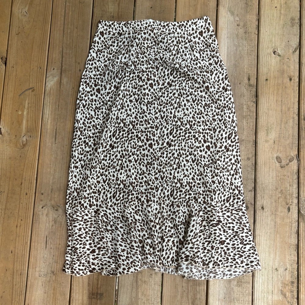 Cheetah 🐆 print skirt